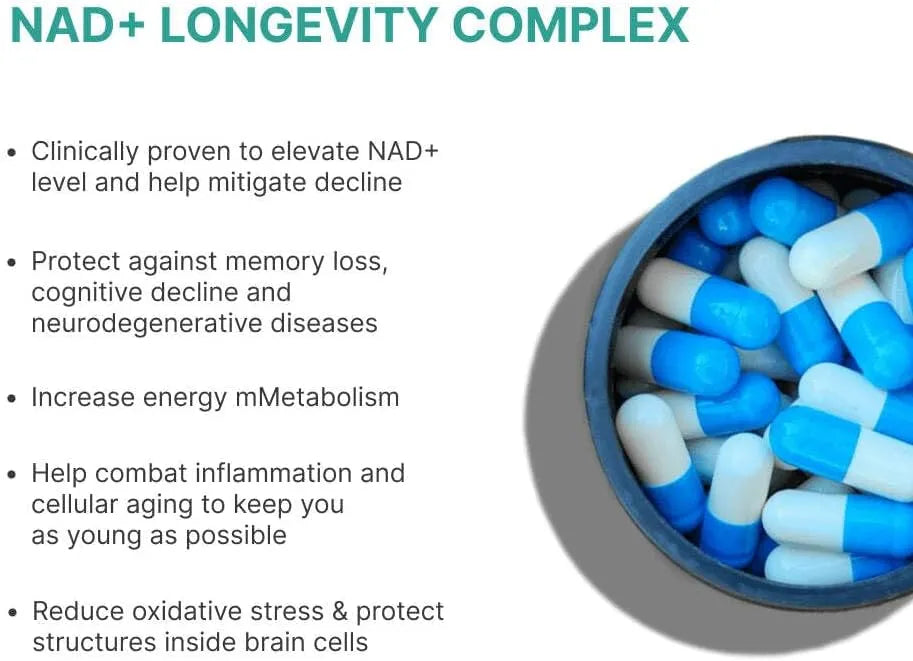 PERPETUA.LIFE AEON with Nicotinamide DUO® - Angle View