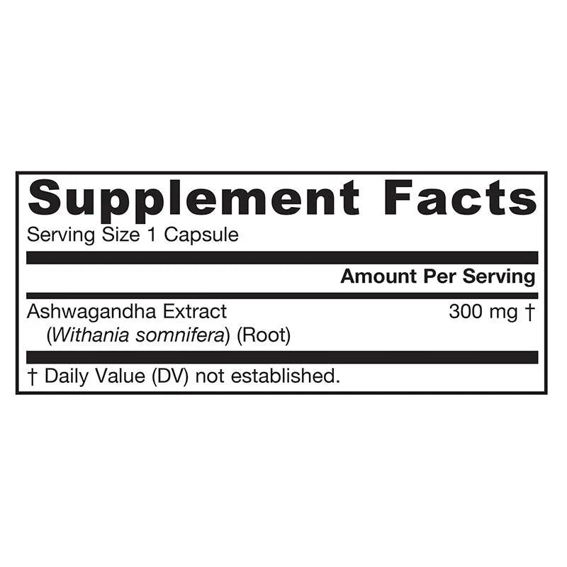 Jarrow Formulas Ashwagandha Supplement Kenya (Jarrow Formulas) - Back View