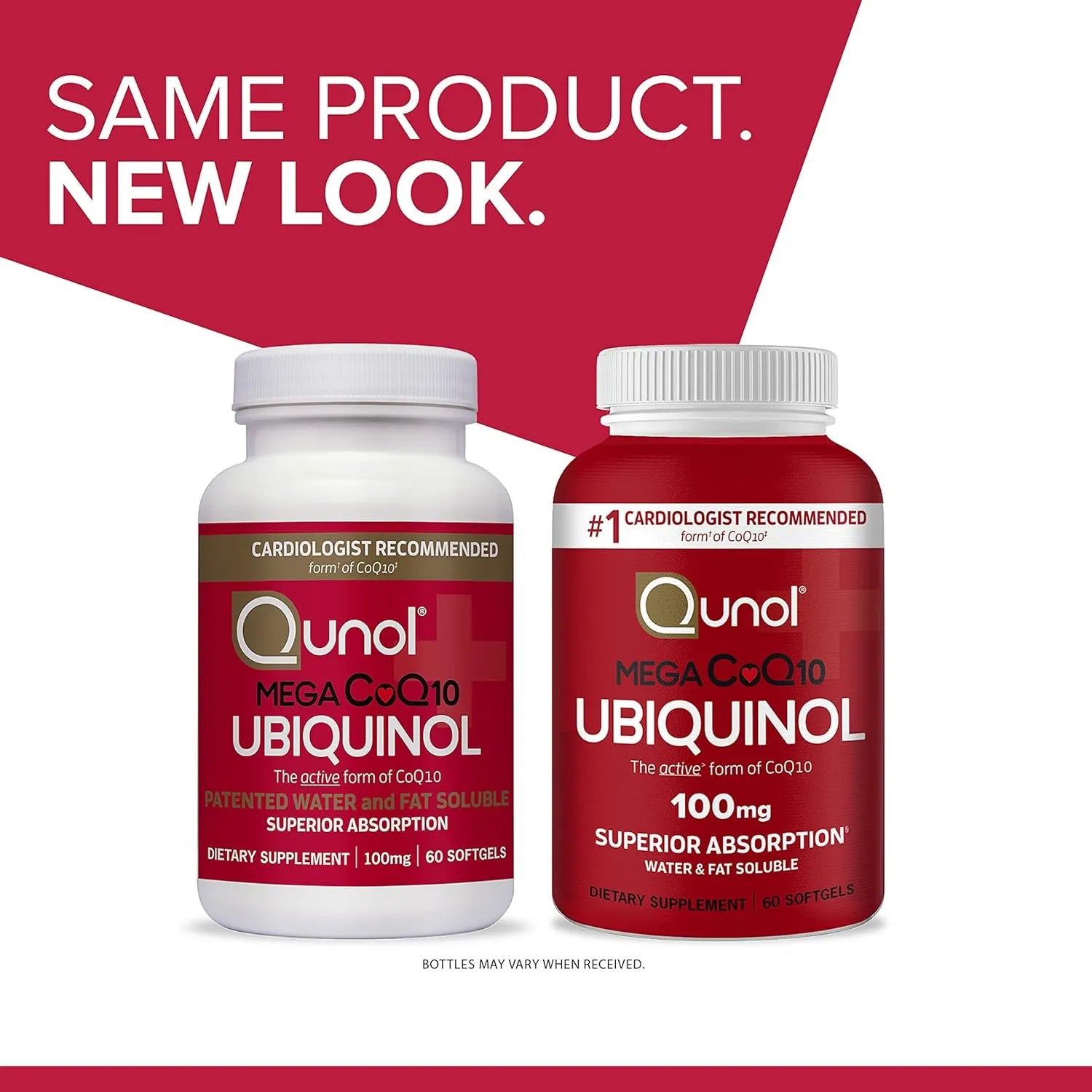 Qunol CoQ10 Supplement - Kenya. Qunol Ubiquinol Mega 100 Softgels - Back View
