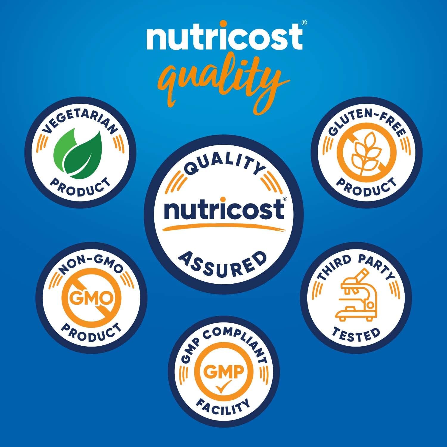 Nutricost D-Ribose Powder (250 Grams) - Angle View