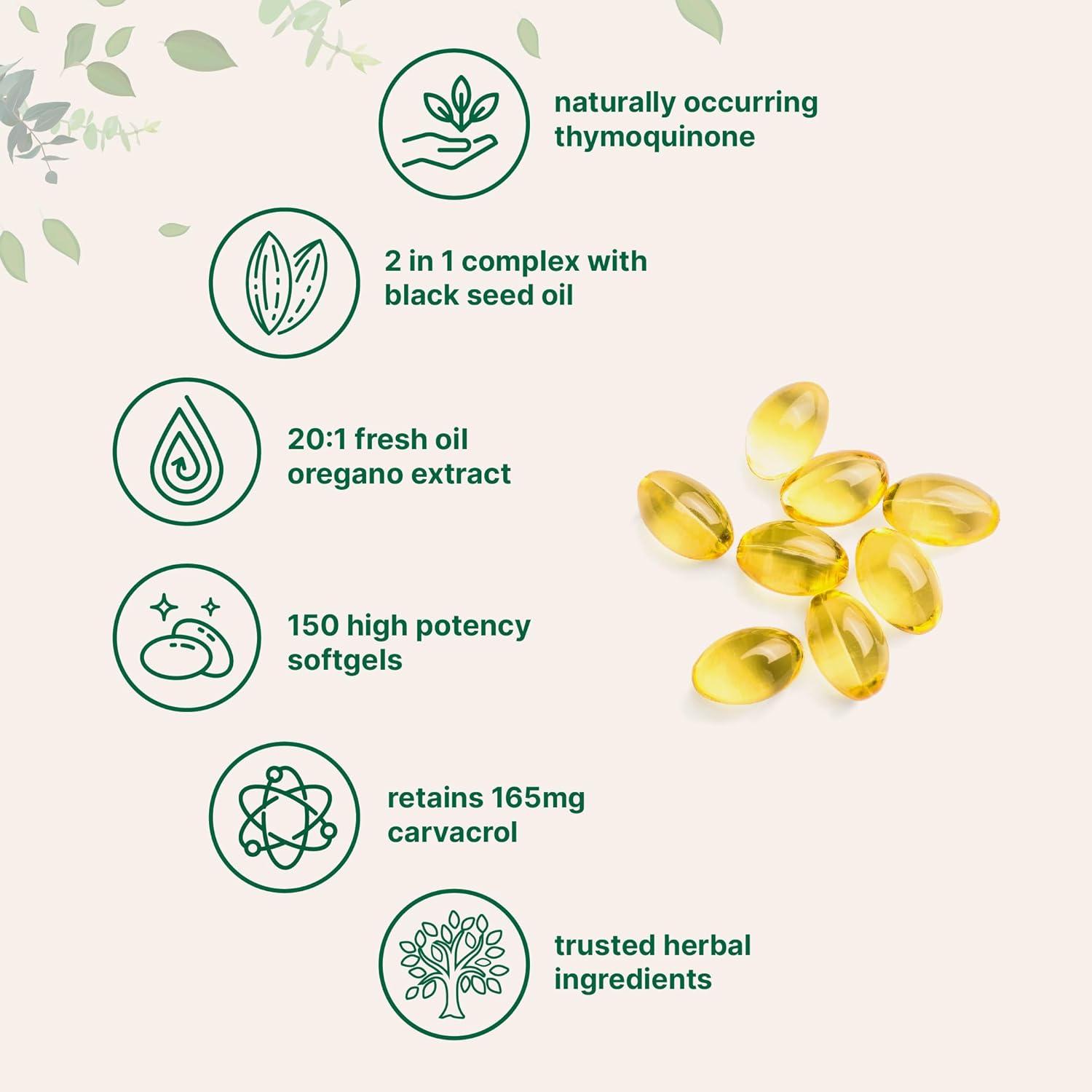 Micro Ingredients Micro Ingredients Oil of Oregano Softgel - Angle View