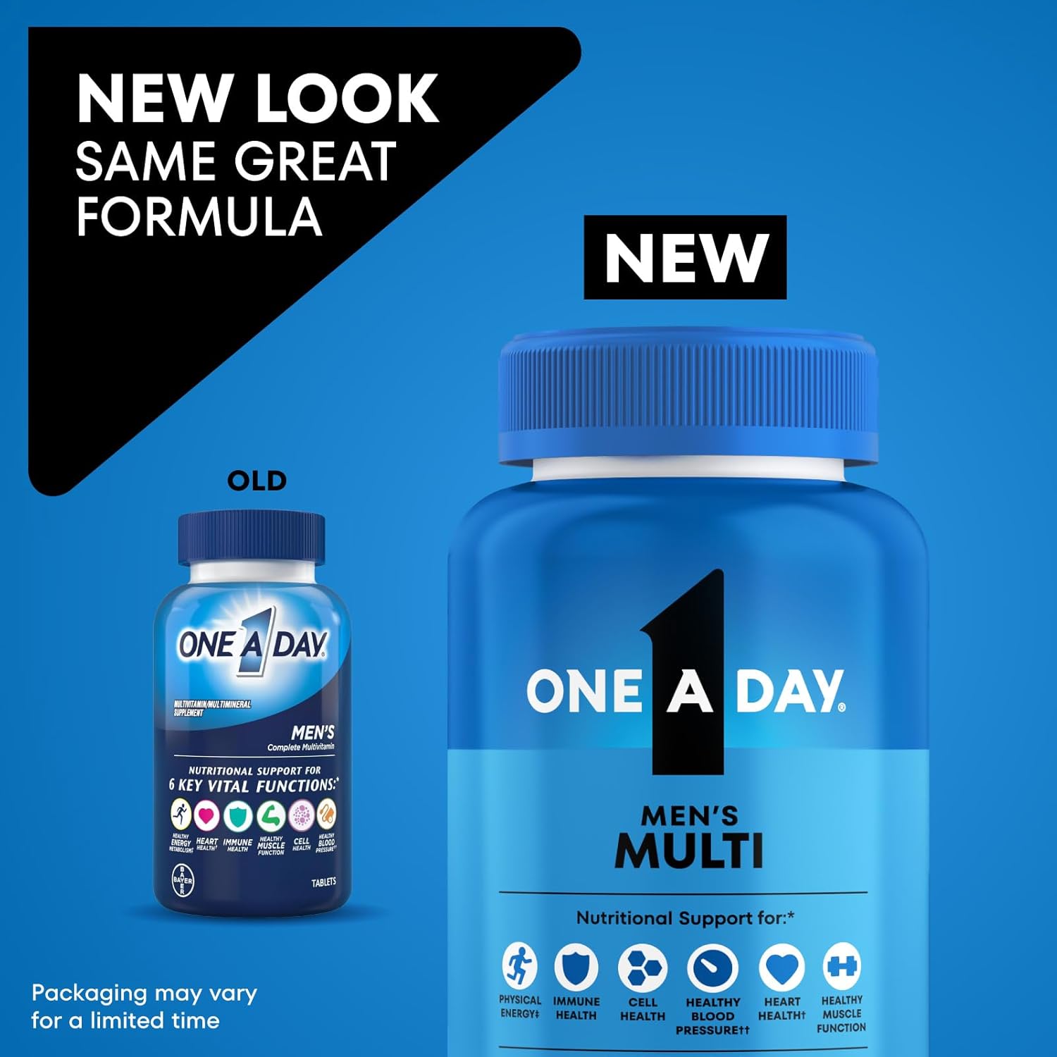 One A Day One a Day Men's 50+ Healthy Advantage Multivitamin Tablets - Ingredients View