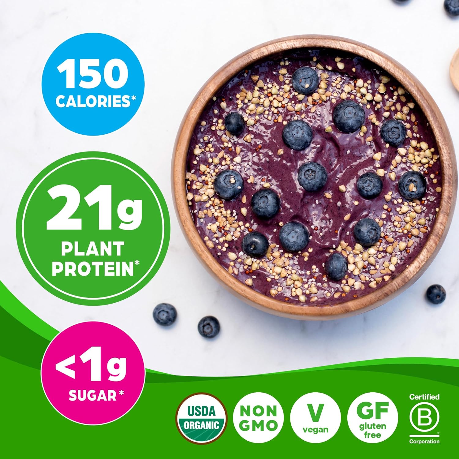 Orgain Orgain Organic Whey Protein Powder Vanilla Bean - Ingredients View