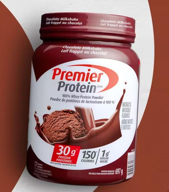 Premier Protein Premier Whey Protein, Chocolate Milkshake - Back View