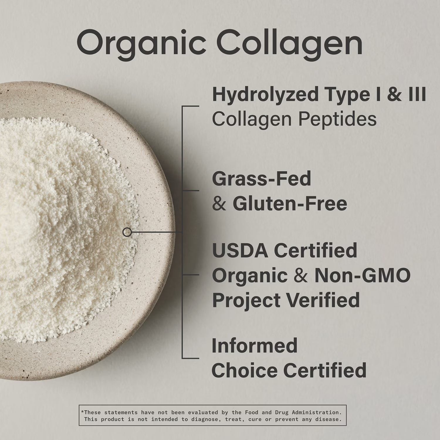 Sports Research Sports Research Collagen Peptides Powder, 680g - Angle View