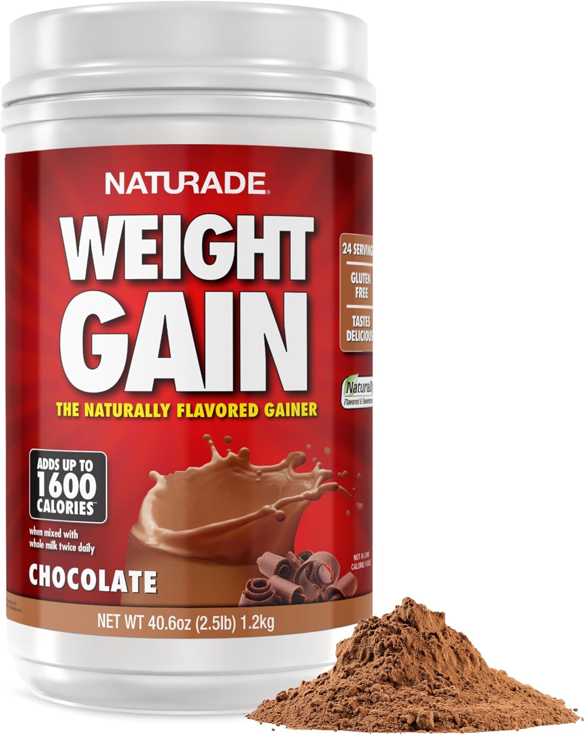 Naturade Weight Gain Powder Supplement -Instant Nutrition - Ingredients View